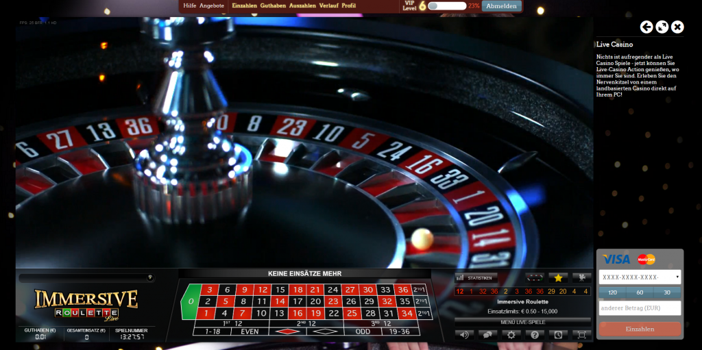 leo vegas immersive roulette