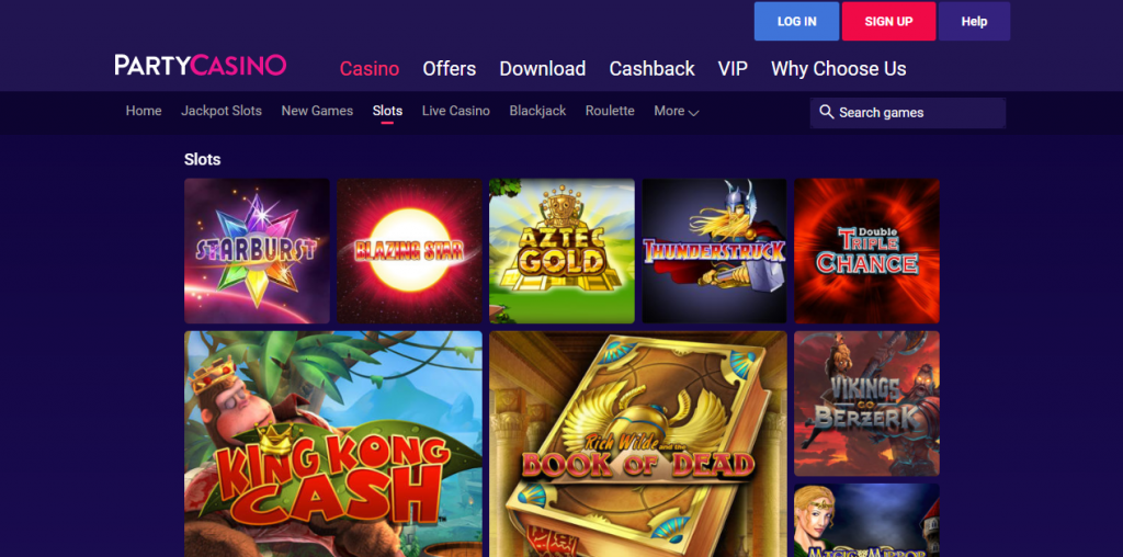 PartyCasino 2025